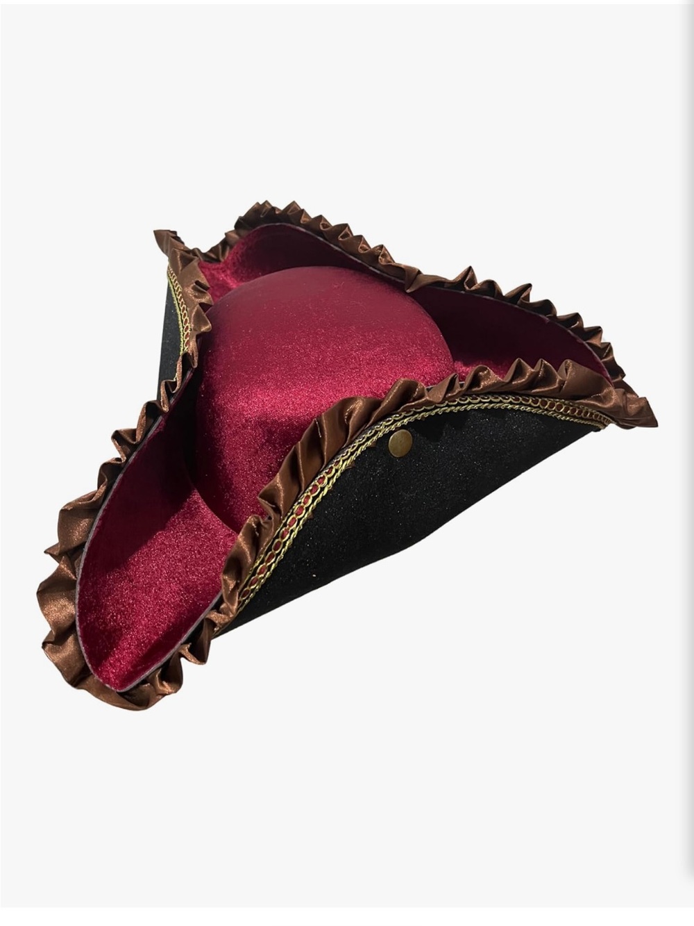Pirate Tricorn Hat - Picture 3 of 9
